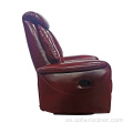 Silla de sofá reclinable de cuero de ocio nuevo diseño